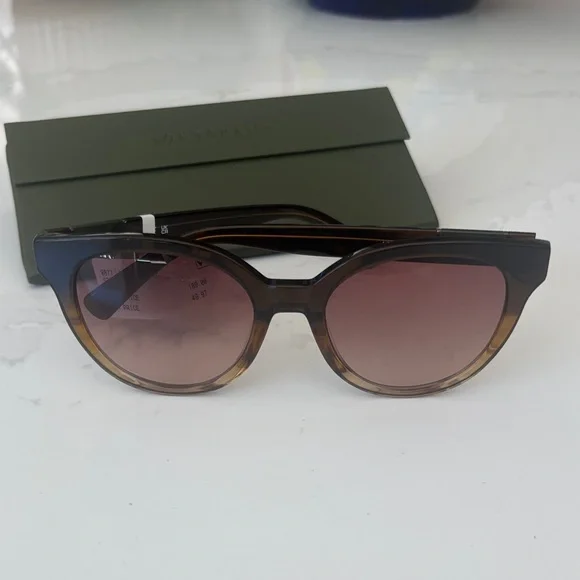 Longchamp Sunglasses 53mm Honey NWT - Picture 11 of 13